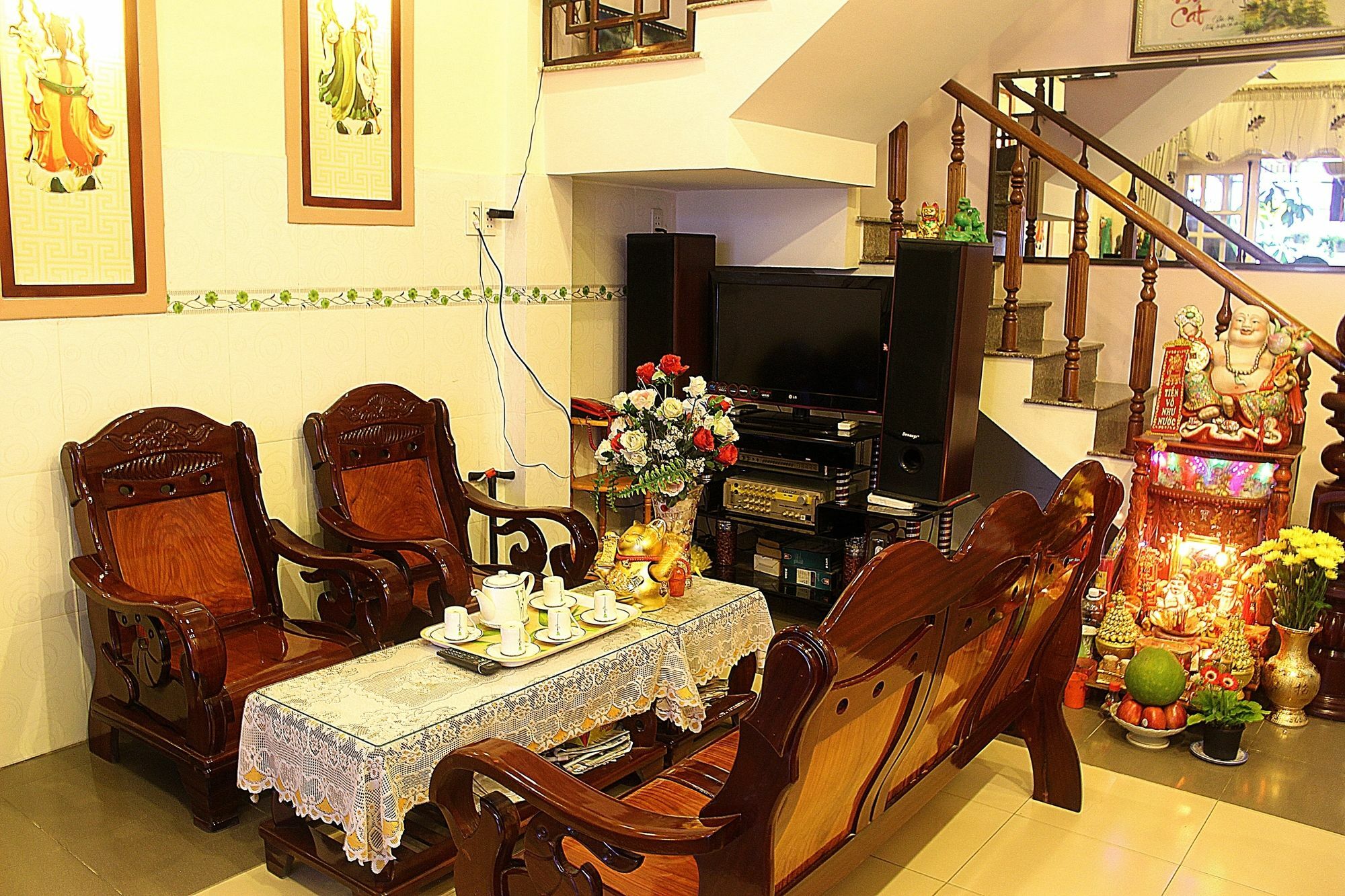 Quy Long Homestay Хоян Екстер'єр фото